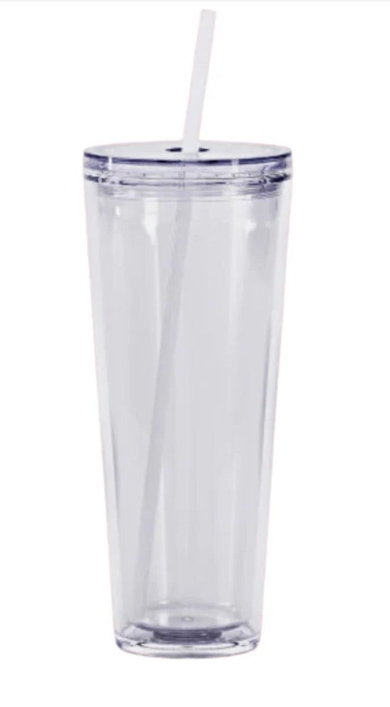 24 oz snowglobe tumbler