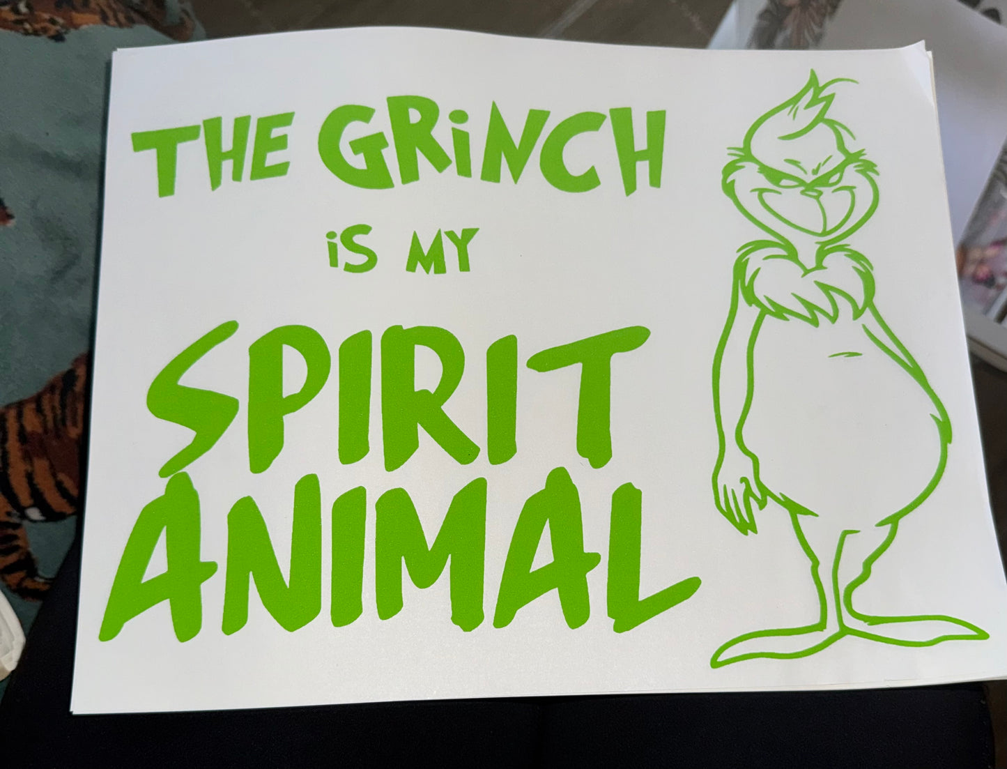 Grinch- spirit animal
