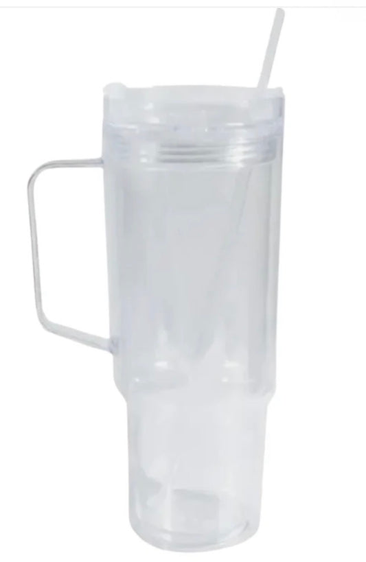 40 oz snowglobe tumbler