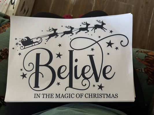Believe in the magic of Christmas