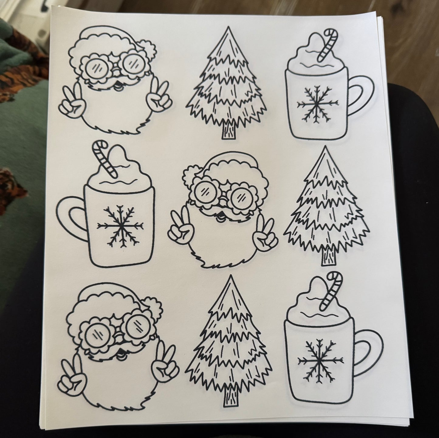 Santa trees & hot chocolate