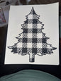Black/White checkered tree